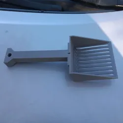 Cat litter scoop