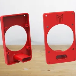 Cheap Outdoor Outdoor Speaker Mod - 3" Adaptor