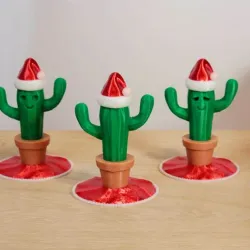 Christmas Cactus ring holder