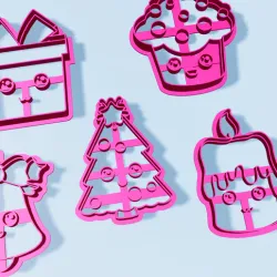 Christmas Cookie Cutter Set x5
