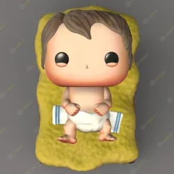 CHRISTMAS SCENE (MANGER BABY JESUS)
