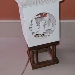 CHRISTMAS SHADOW LAMP
