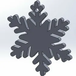 Christmas snow ornament snow tree