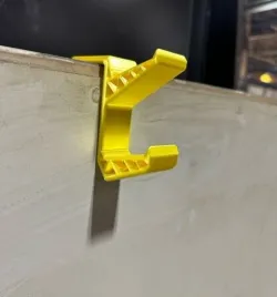 coat hook for divider wall not door