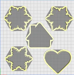 Cookie Cutter-21 different models