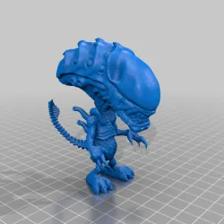 Cute Alien Xenomorph
