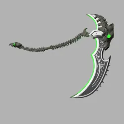 Death's Hound Scythe