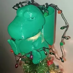 Dinosaur Trex Tree Topper and a Pencil holder