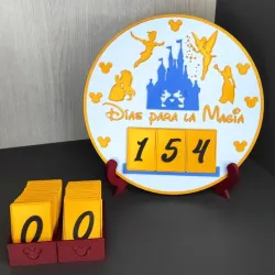 DISNEY TRAVEL COUNTER / CONTADOR VIAJE DISNEY / DISNEY TRAVEL COUNTER