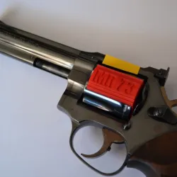 Empty chamber witness MR-73 revolver