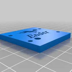 ENDER 3 FRONT Enclosure and Grills V3