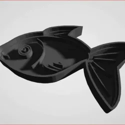 Fish cookie cutter