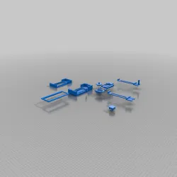 flat 2d plotter for 28BYJ stepper motors