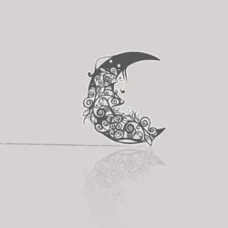 flat moon