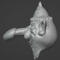 Funny dirty christmas ball