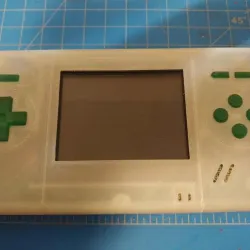 Gameboy Macro XL Flat 4 Button Face Plate