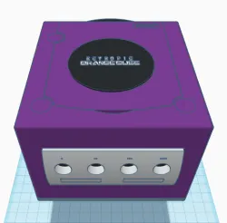 Gamecube case for Orange Pi 5 (remade)