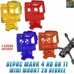 GEPRC Mark4 HD Gopro Hero 11 Mini Mount 20 Degree