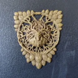 Great Deer Amulet - Decoration, keychain, necklace... Print in place and presupported