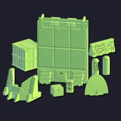 Halo 28mm terrain pack