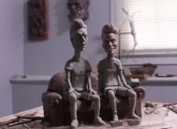 Hand Sculpted Beavis and Butthead Sculpt 3d