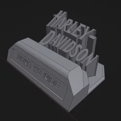 HARLEY DAVIDSON PHONE STAND
