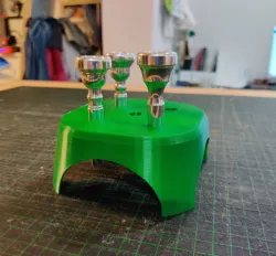 holder for trumpet mouthpieces