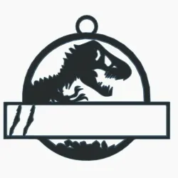 Jurassic Park Dinosaur Christmas Ball