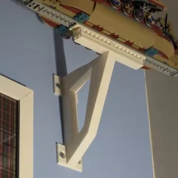 Lego Technic wall mount  parallel