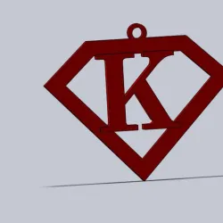 Letter K key holders