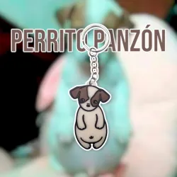 Llavero del Perrito Panzon
