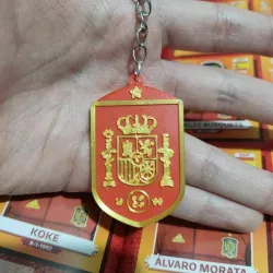 Llavero Escudo de España / Spain soccer logo keychain