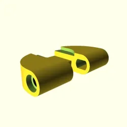 Logitech C270 hinge mount openscad