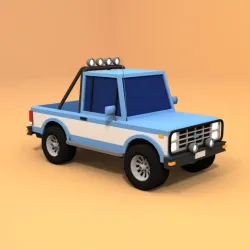 Lowpoly Pickup/Van