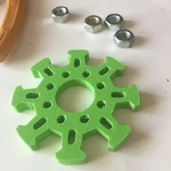 M8 Hexnut Fidget Spinner