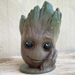 Mate Baby Groot - Polímero escalonado