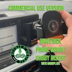 Maverick Phone Mount Cubby Insert - Commercial License Version