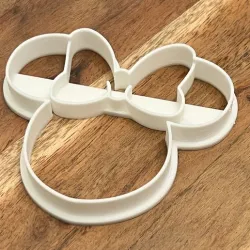 minnie mouse head cookie cutter