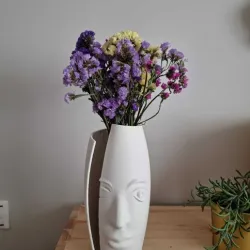 MODERN FACE VASE VASE