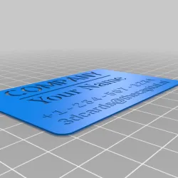 My Customizfffed Business card maker