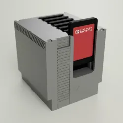 Nintendo switch cartridge holder (Nes)