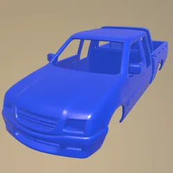 Opel Campo Sports Cab 1997  PRINTABLE CAR BODY