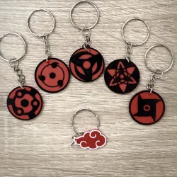 Pack 6 Sharingans and Akatsuki Symbol