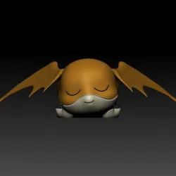 Patamon Sleeping