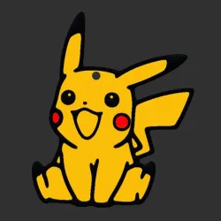Pikachu keychain