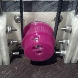 PLA printed gear for Rostock - 2mm pitch, GT2, 40t