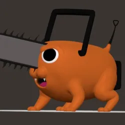 Pochita angry