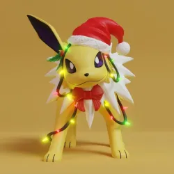 Pokemon - Christmas Jolteon