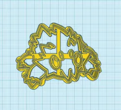 Pokemon: Joltik Cookie Cutter