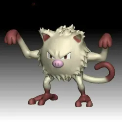 Pokemon - Mankey - Pokedex